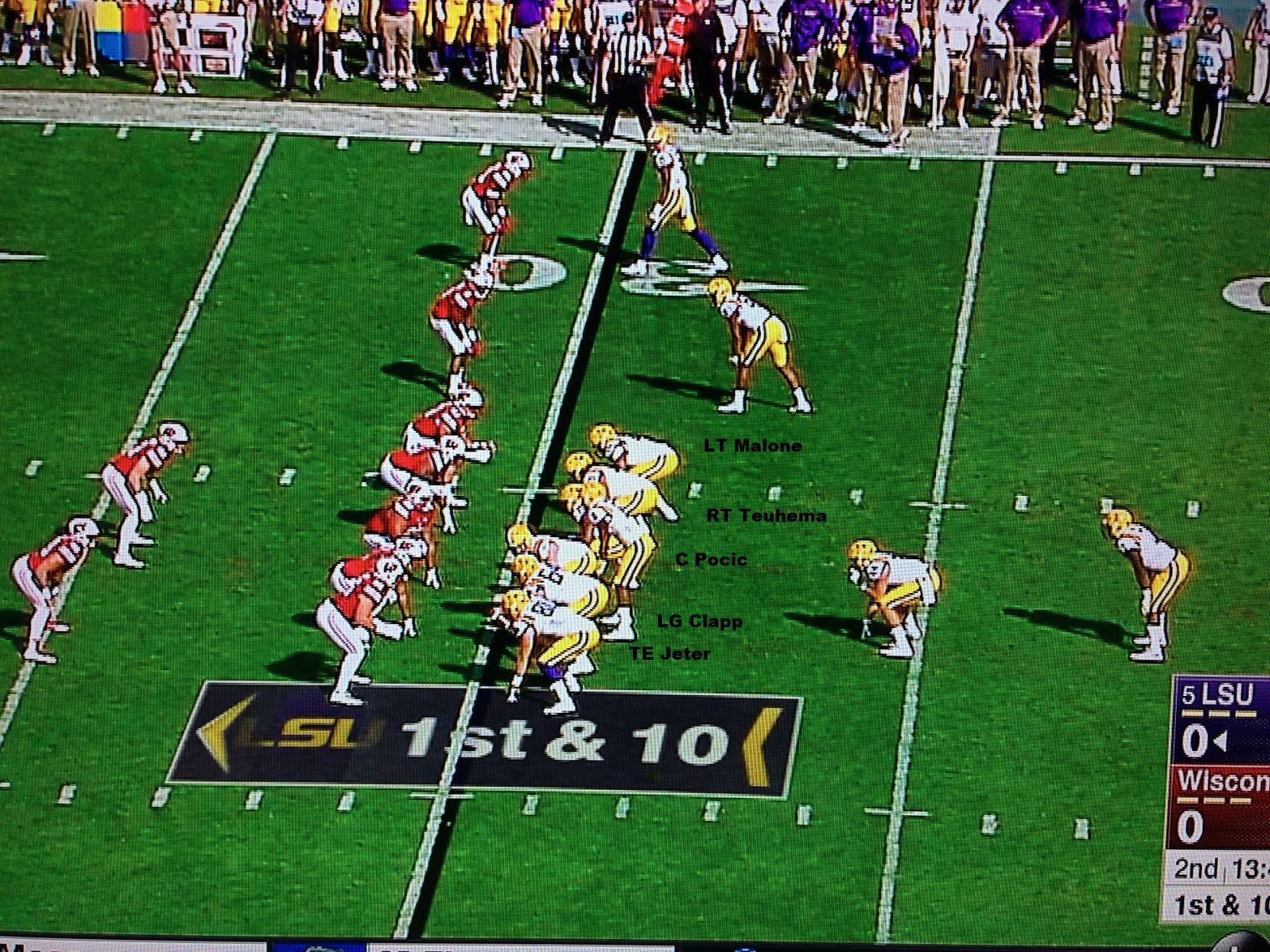 LSU O-line